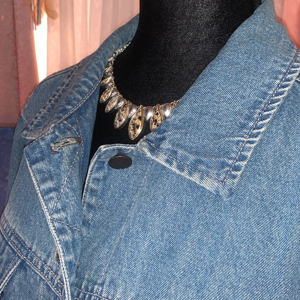 J. Jill Denim Out of the Blue Size PM Jean Jacket - Picture 11 of 12